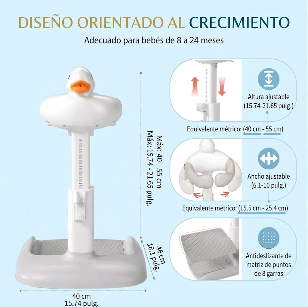 Soporte de Ducha Portátil para Bebés