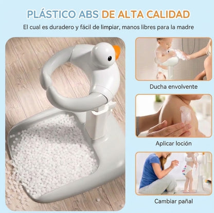 Soporte de Ducha Portátil para Bebés